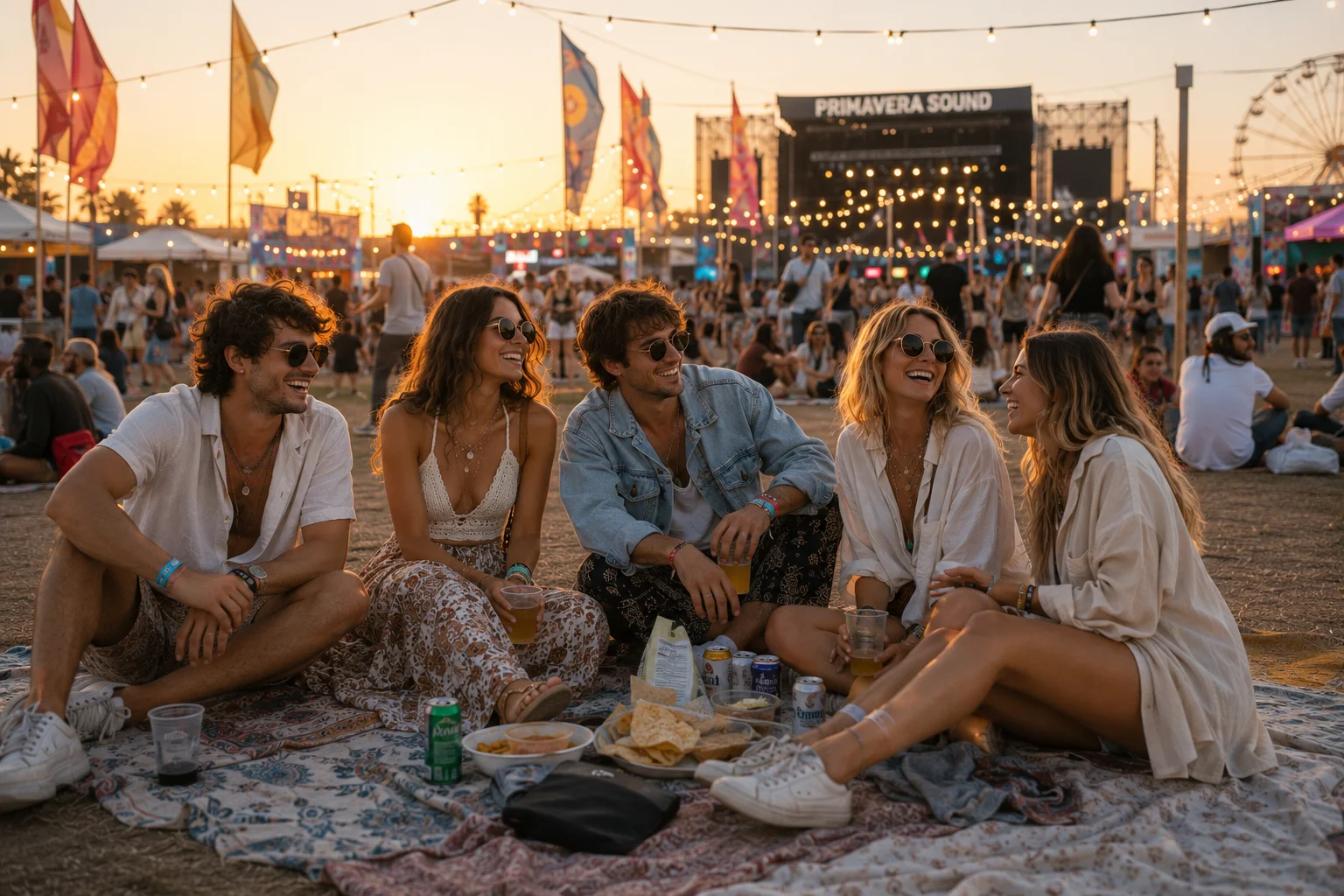 Festival Outfits Spagna 2026: ricrea i look dei festival musicali più grandi di quest'estate con LEFTIES