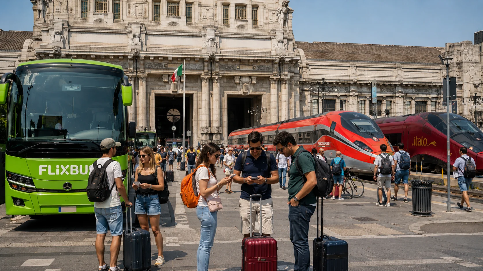 FlixBus vs Trenitalia vs Italo: qual è il modo più economico per viaggiare in Italia?