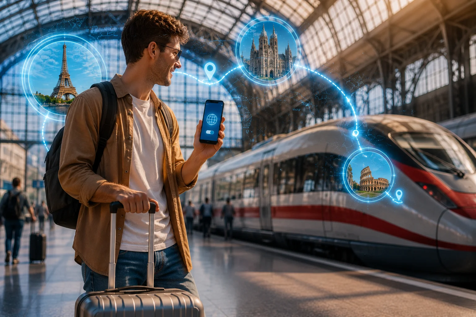 Saily: la migliore eSIM per viaggi multi-paese in Italia, Germania e Francia (2026)